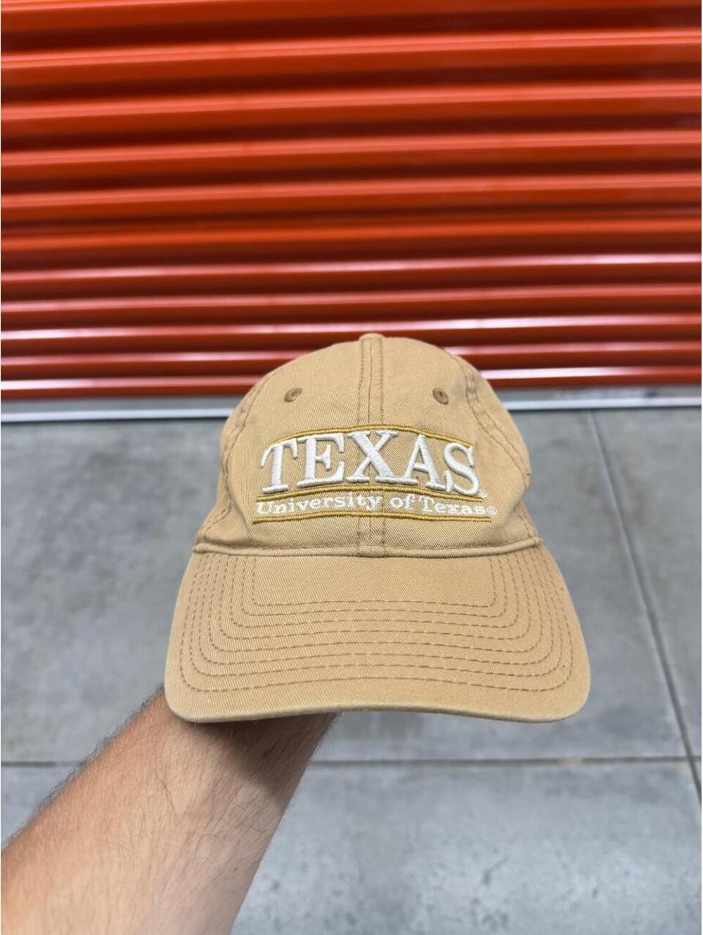 vintage university of texas longhorns strapback collegiate hat